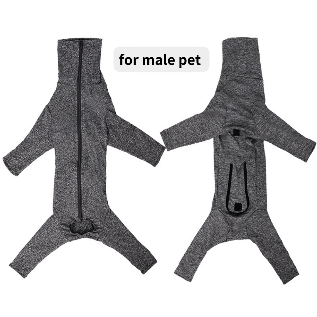 Pet Dog Cat Control Shedding, Anxiety Claming, Recovery Body Suit