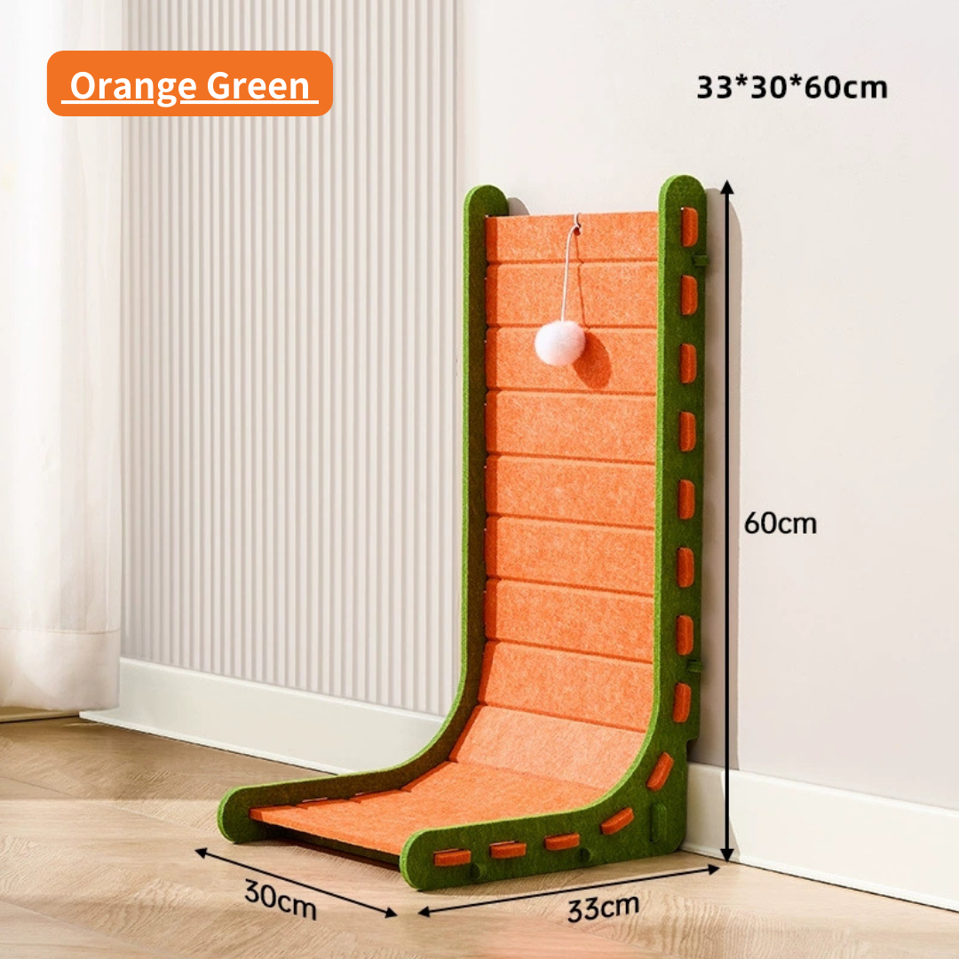 L Shaped Cat Felt Scratching Board