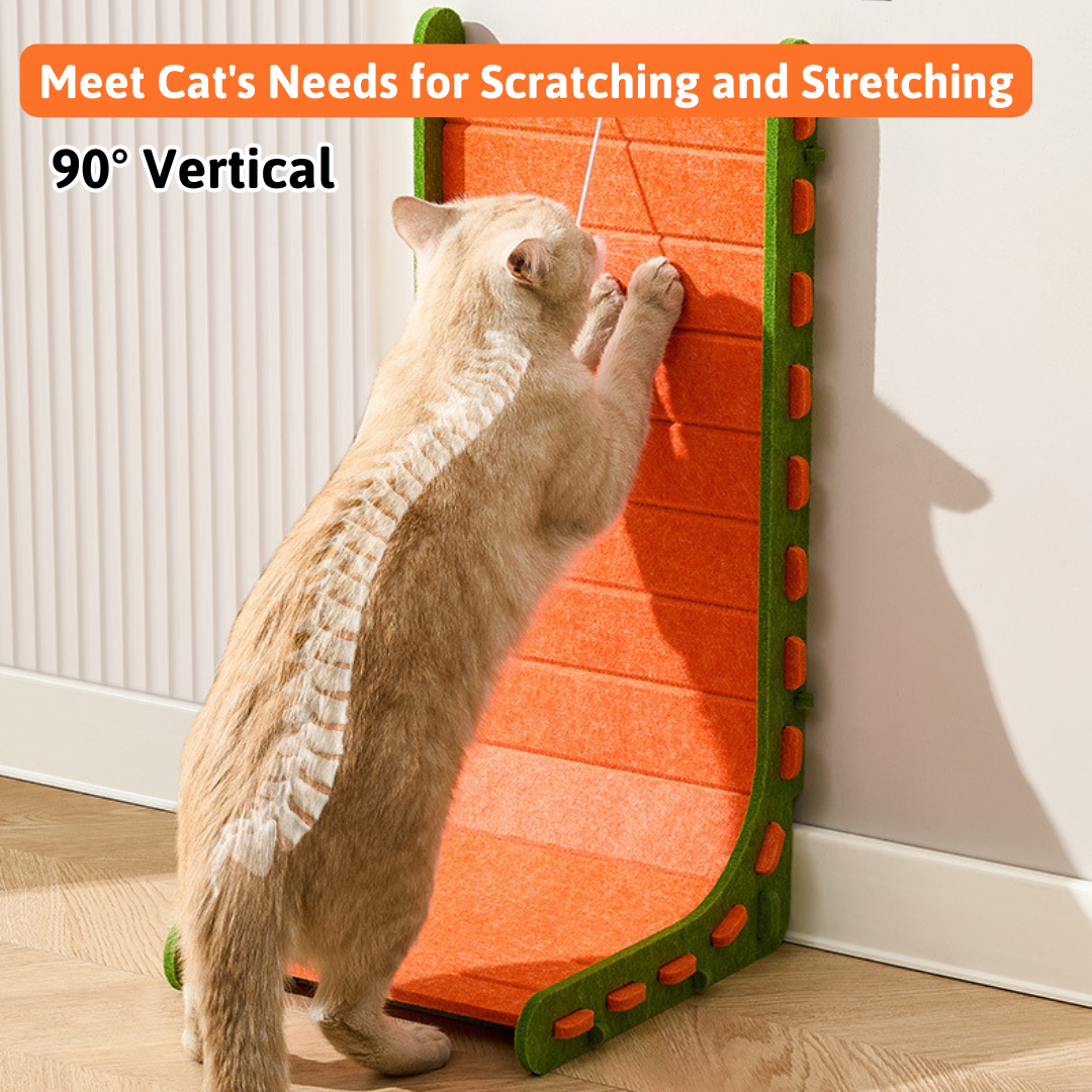L Shaped Cat Felt Scratching Board