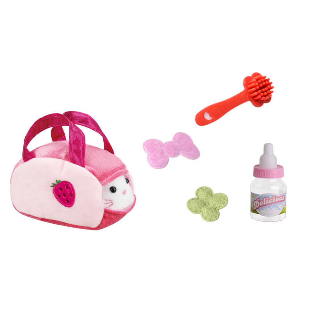 Inductive Sounding Animal with Portable Nest Toy for 2-4 Years Old