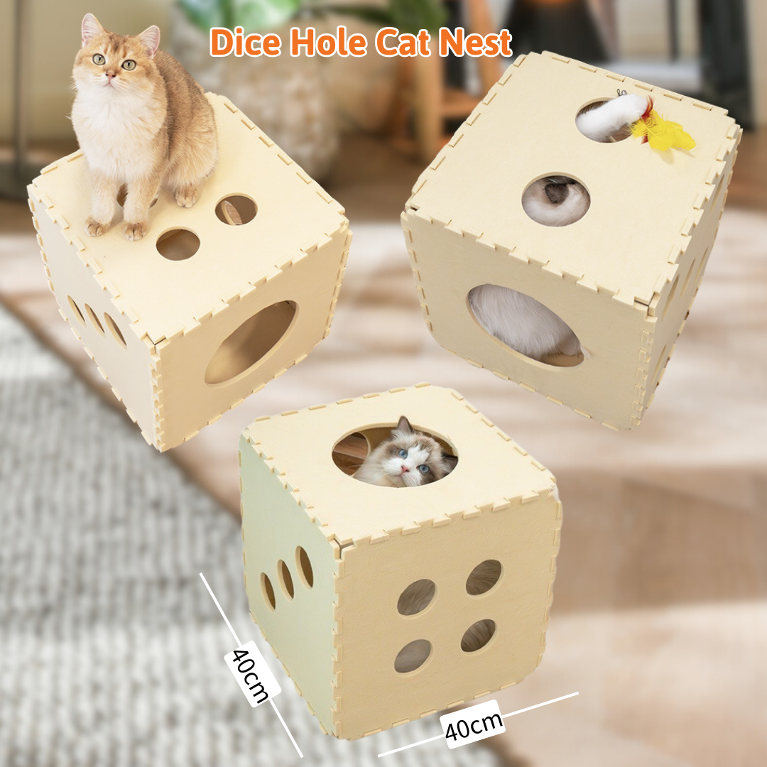 L Shaped Cat Felt Scratching Board