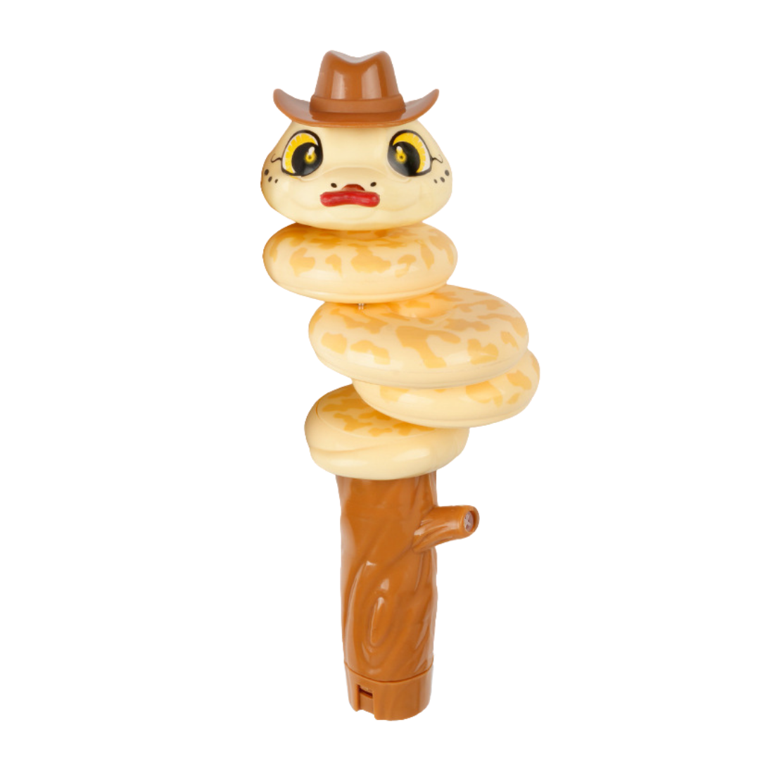 Hand-held Twisting Snake Whistle