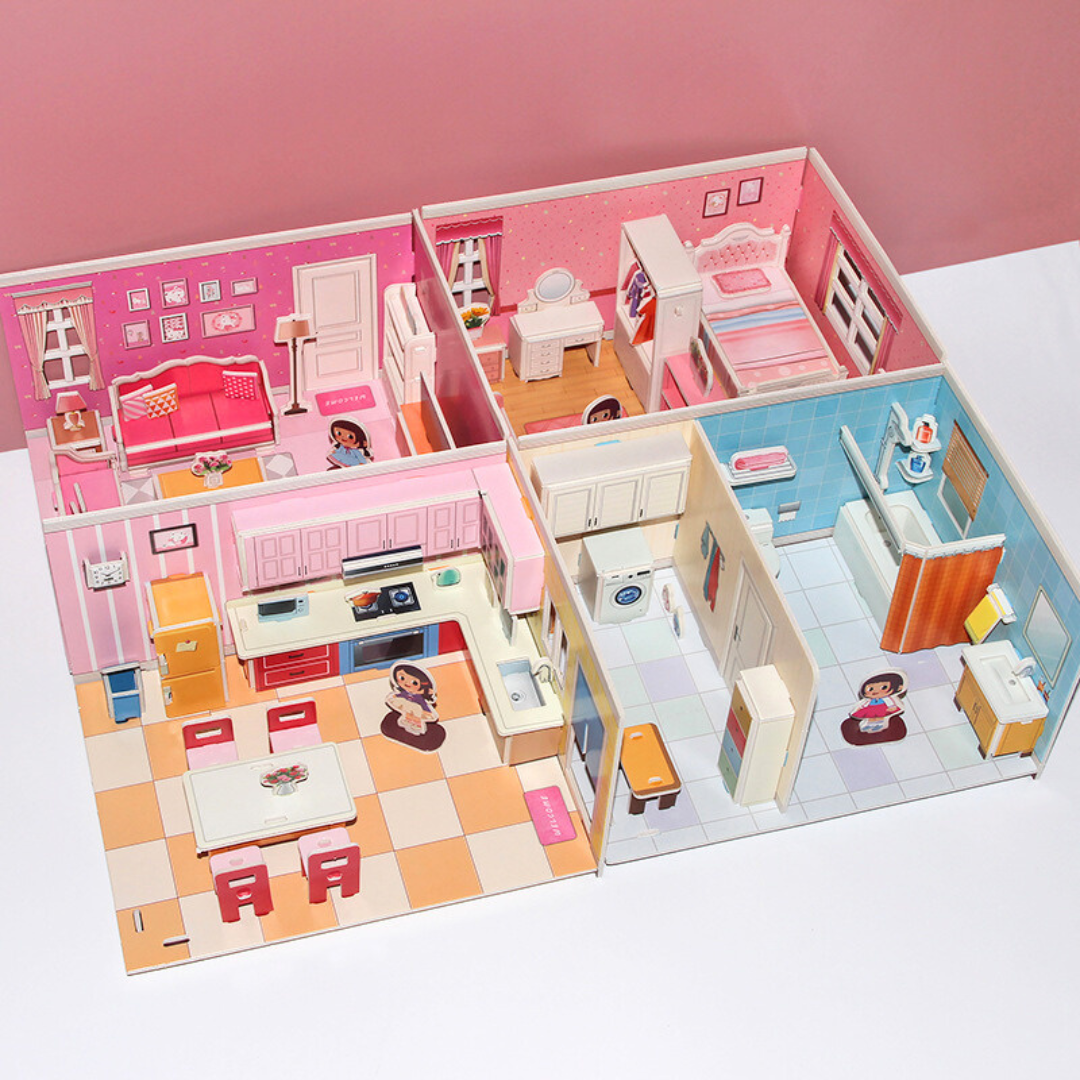 3D Puzzle Play House Theme