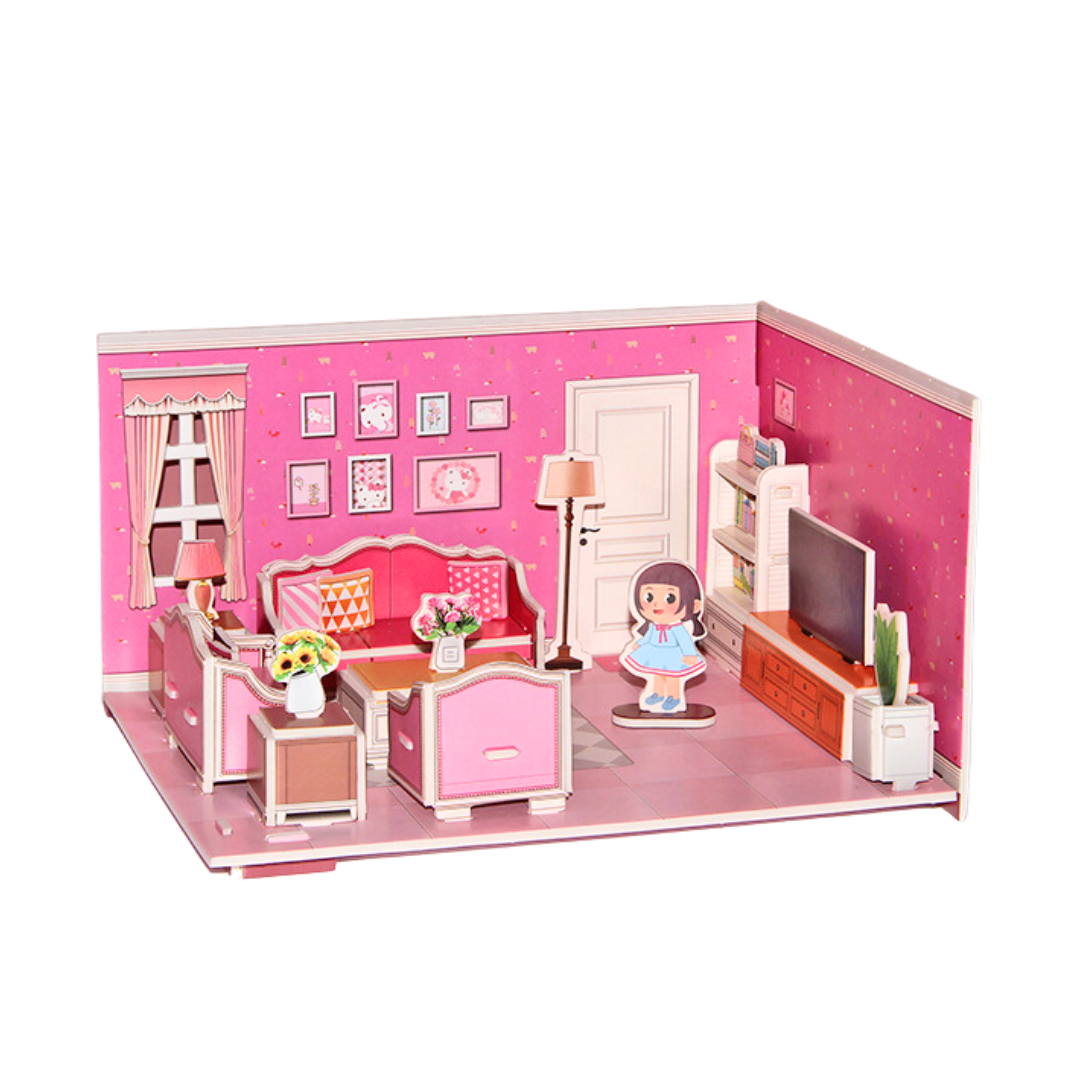 3D Puzzle Play House Theme