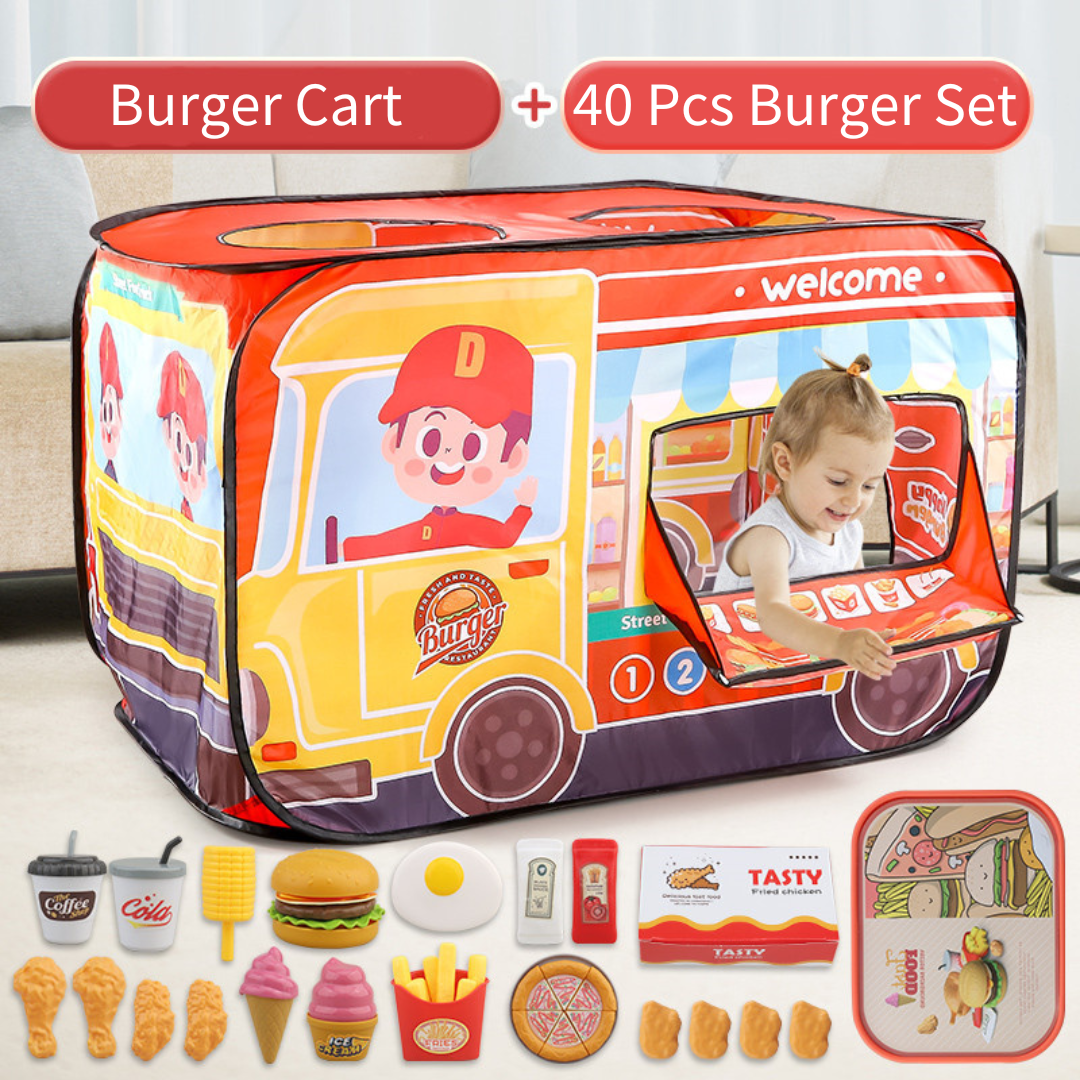 Simulation Fast Food Burger Toy Set