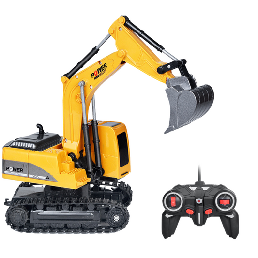 Remote Control Excavator Wireless Engineering Car Toy
