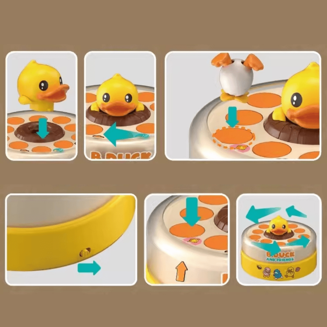 Bounce Yellow Duck Toy